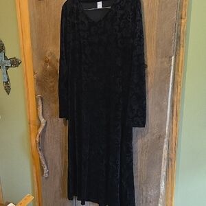 Chic Black Long Sleeve Dress